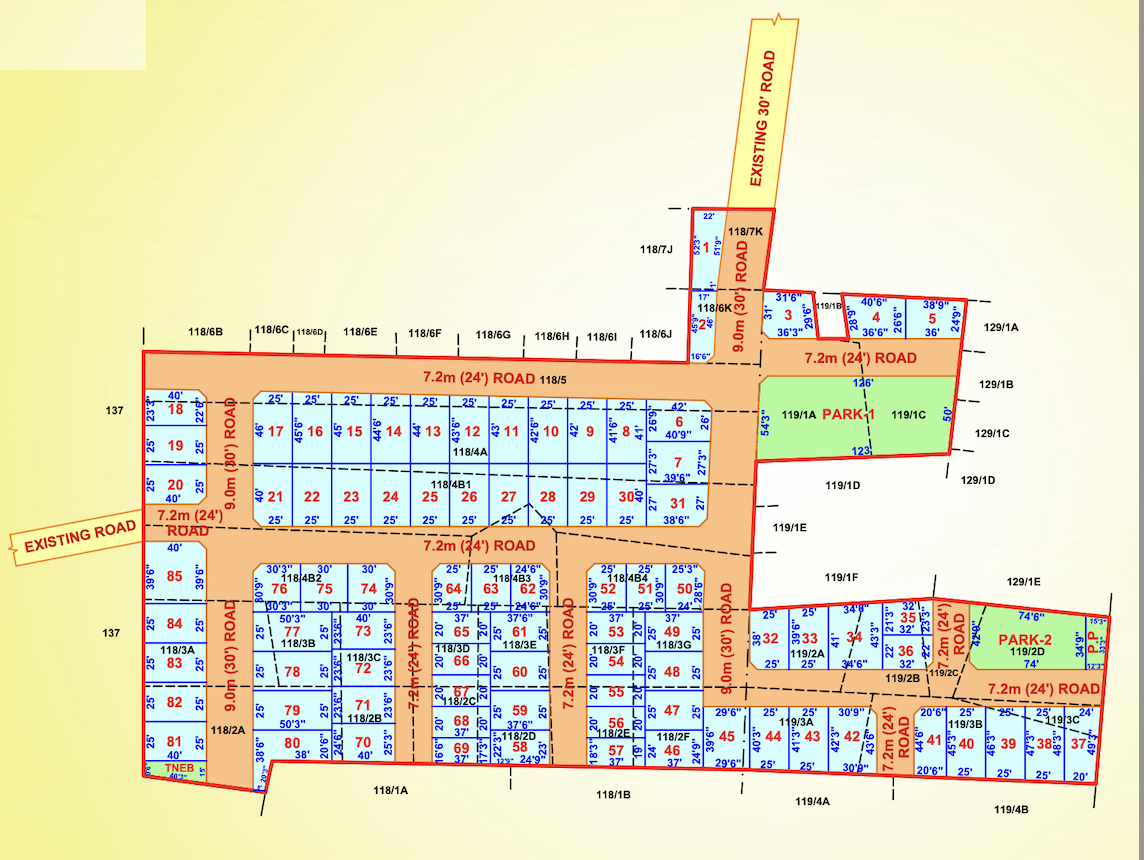 Skyline New Town Master Plan Layout